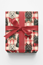 Scottish Terrier Plaid Parade - London Penny Gift Wrap
