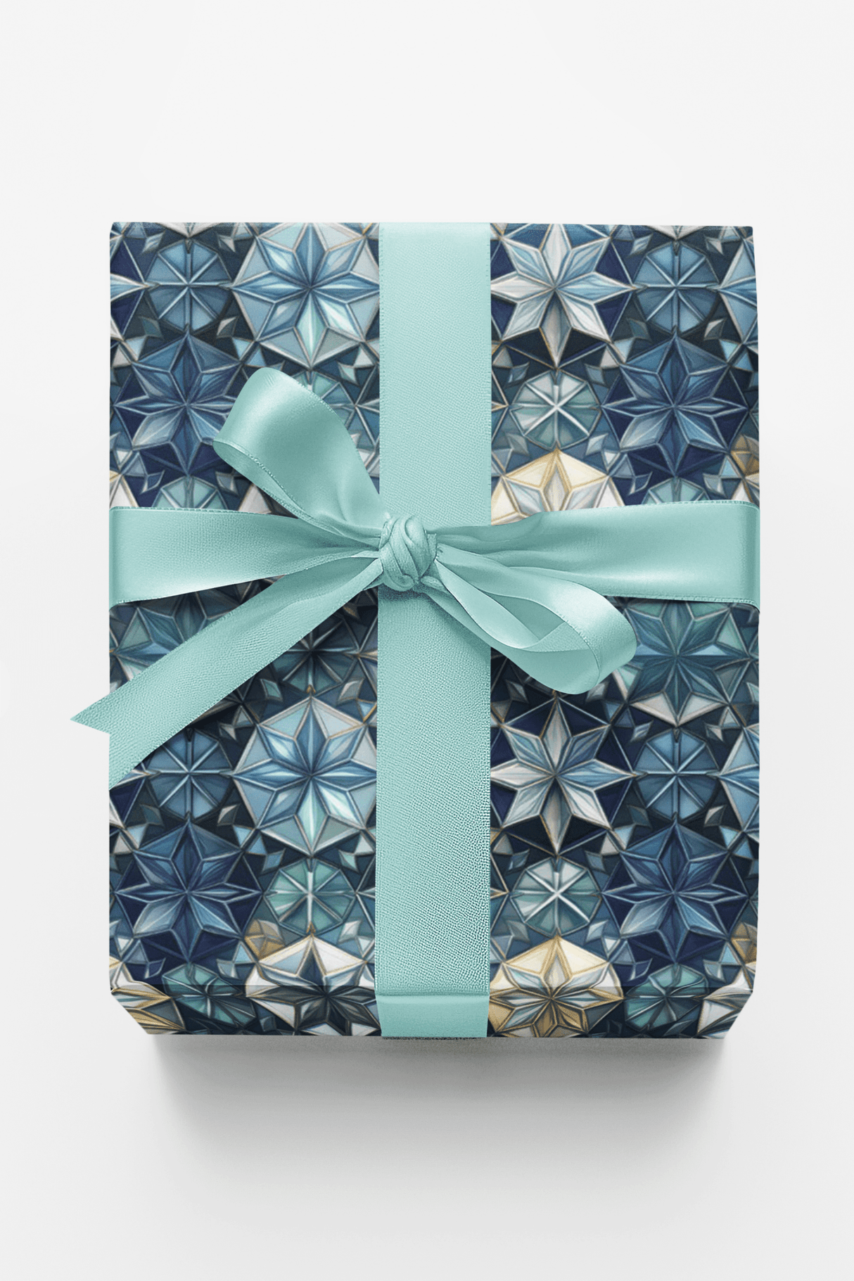 Interlaced Stars - London Penny Gift Wrap