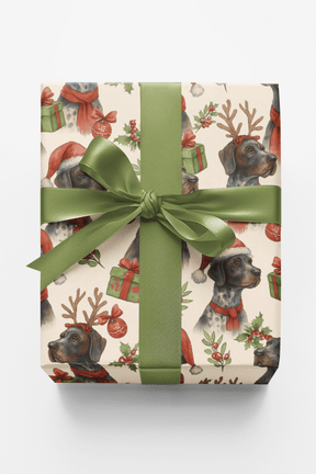 Mistletoe & Pointer Toes - London Penny Gift Wrap