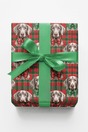 Weimaraner Plaid Parade - London Penny Gift Wrap