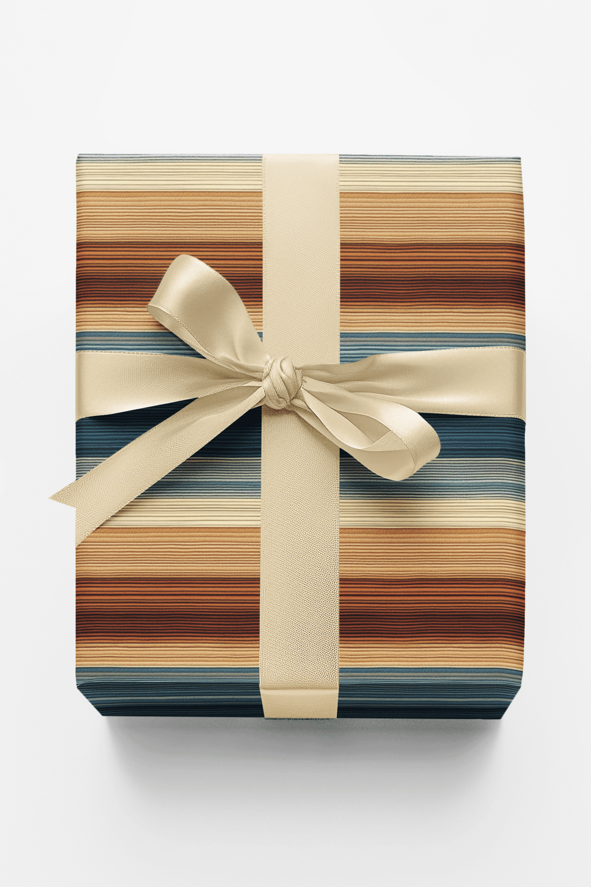 Horizon Seersucker - London Penny Gift Wrap