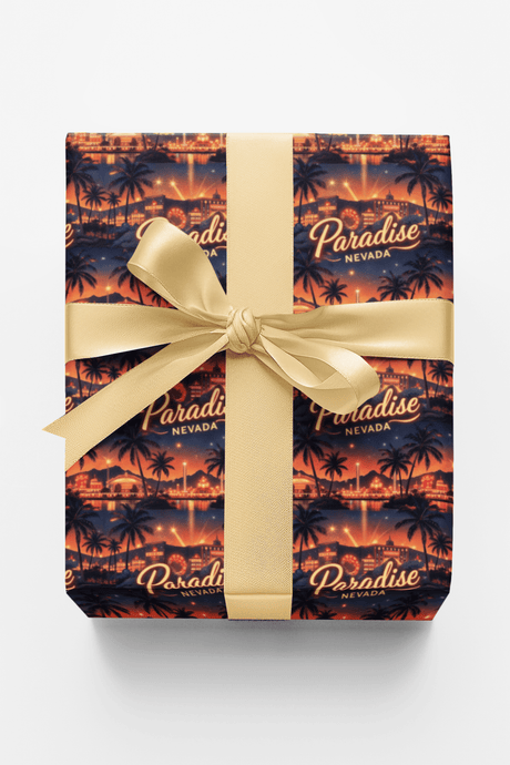 Paradise Nevada Strip Glow - London Penny Gift Wrap