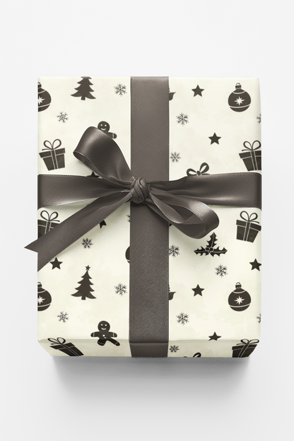 Monochrome Holiday Silhouettes