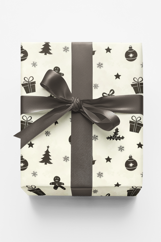 Monochrome Holiday Silhouettes