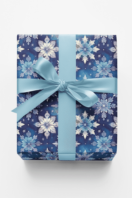 Frosted Snowflake Suite - London Penny Gift Wrap