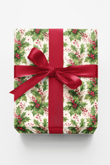 Merry & Bright Boughs - London Penny Gift Wrap