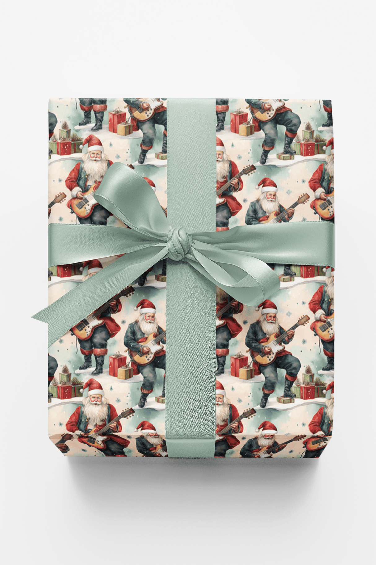 Santa Shreds - London Penny Gift Wrap