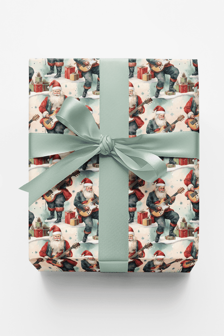 Santa Shreds - London Penny Gift Wrap