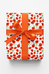 Summer Flowers II White - London Penny Gift Wrap