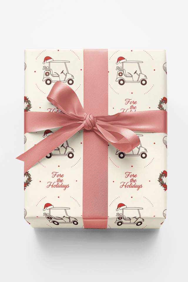 Fore the Holidays - London Penny Gift Wrap