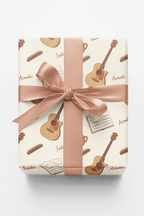 Music Room: Acoustic - London Penny Gift Wrap