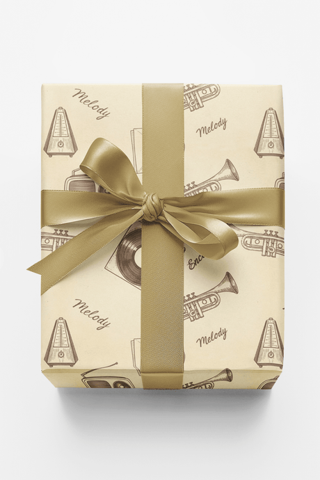 Music Room: Melody - London Penny Gift Wrap