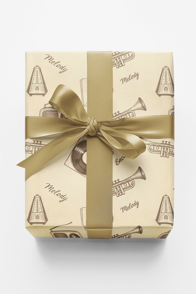 Music Room: Melody - London Penny Gift Wrap