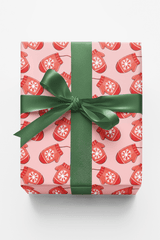 Red Mittens Wrapping Paper | Michelle Gilsey | Artist Corner - London Penny Gift Wrap