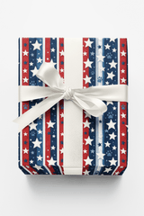Patriotic Paws - London Penny Gift Wrap