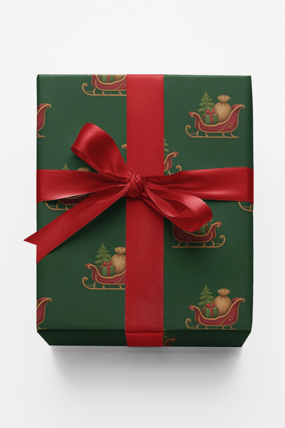 Santa Sleigh Pattern