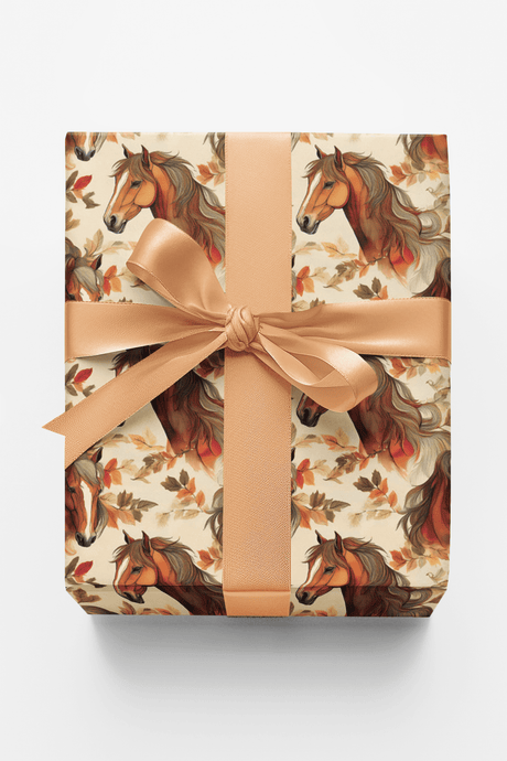 Wild Plains Mustang - London Penny Gift Wrap