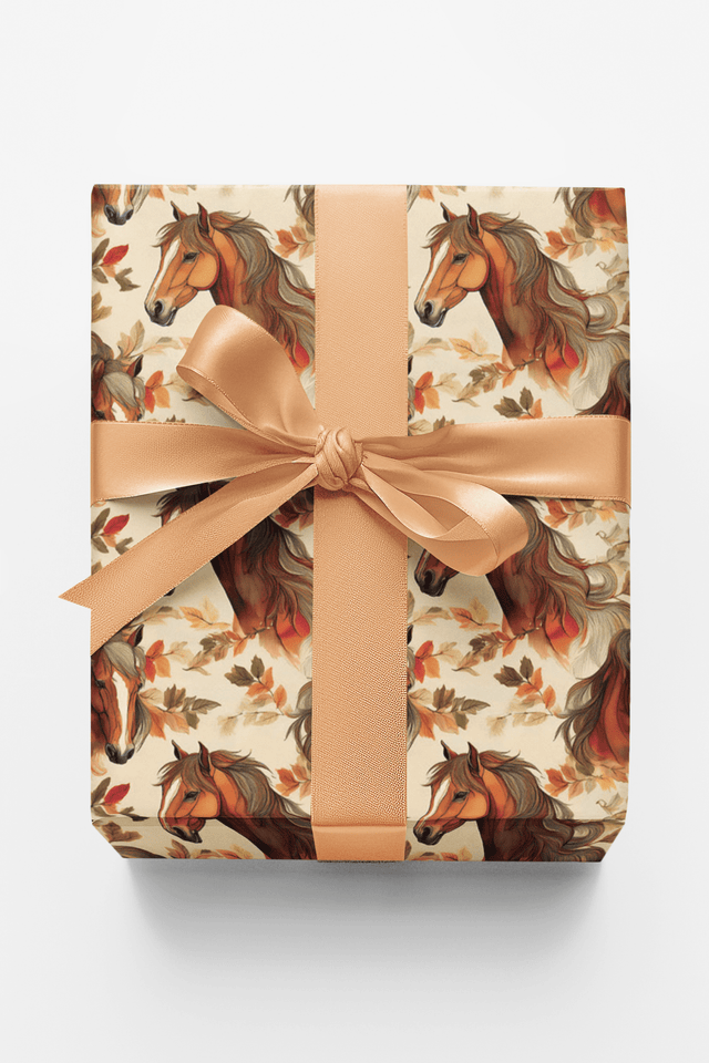 Wild Plains Mustang - London Penny Gift Wrap