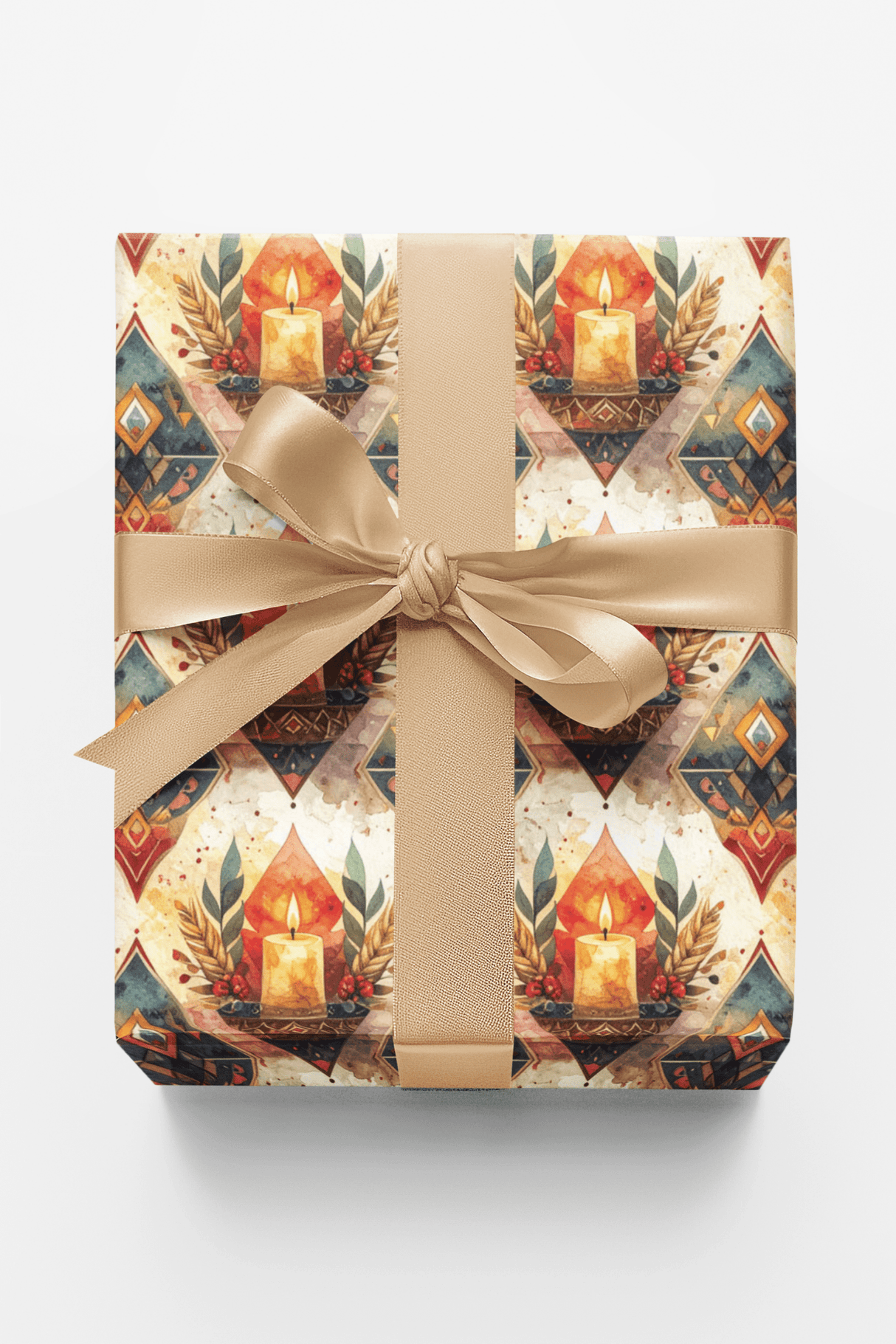 LIMITED TIME | Decorative Cultural Geometry Wrapping Paper - London Penny Gift Wrap