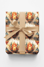 LIMITED TIME | Decorative Cultural Geometry Wrapping Paper - London Penny Gift Wrap
