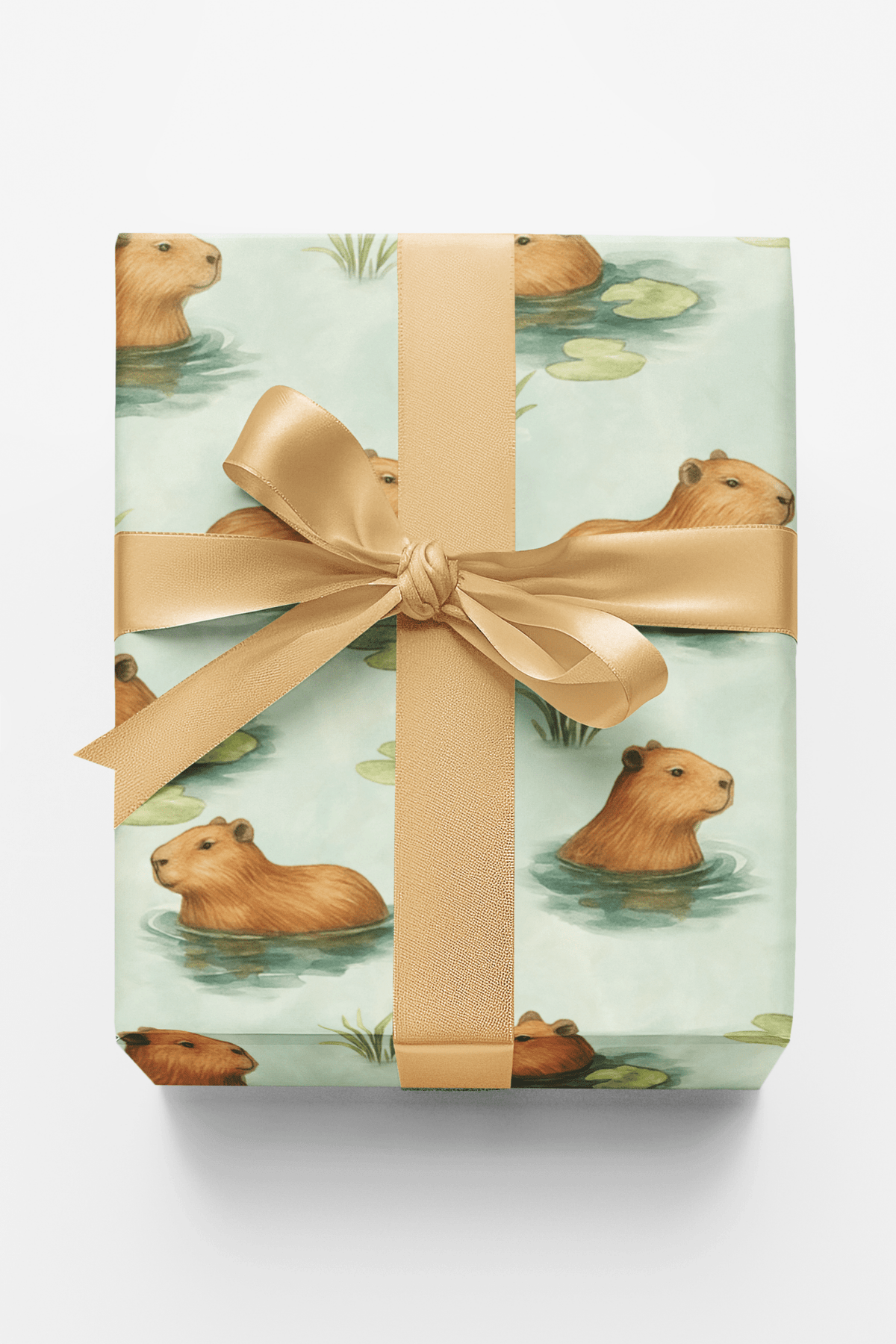 Capybara Serenity - London Penny Gift Wrap