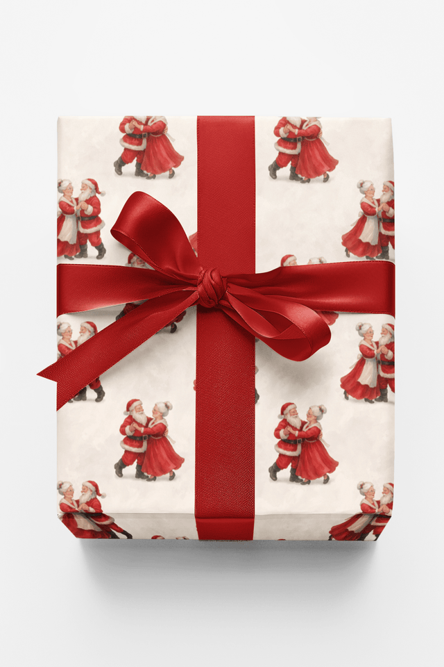 Christmas Love Waltz - London Penny Gift Wrap