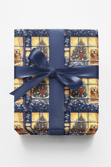 Frosty Friends - London Penny Gift Wrap