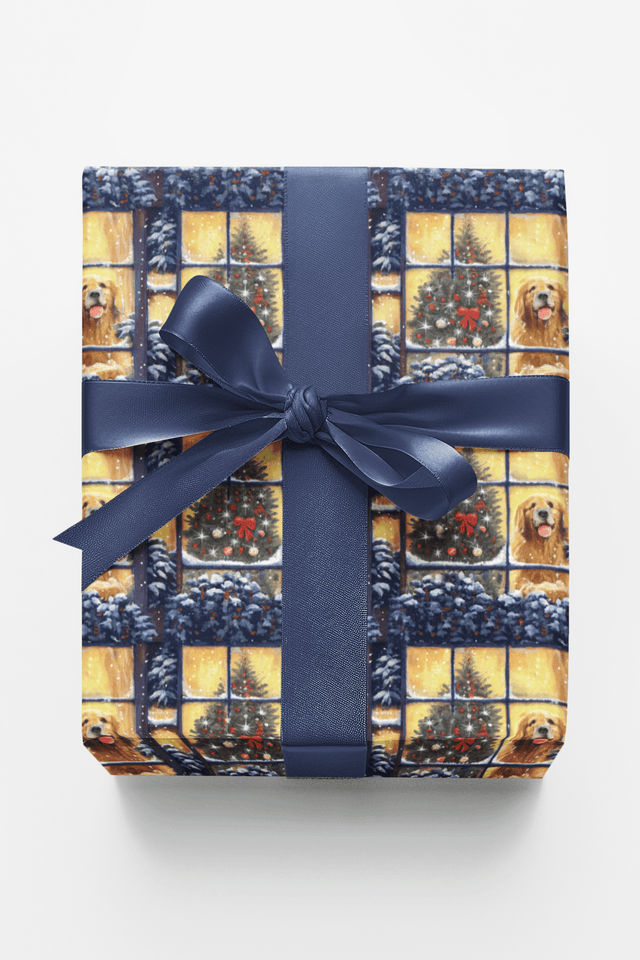 Frosty Friends - London Penny Gift Wrap