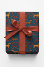 Dachshund Love Leash - London Penny Gift Wrap