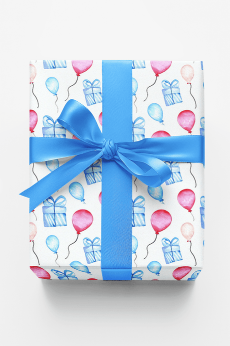 Balloon Wishes - London Penny Gift Wrap