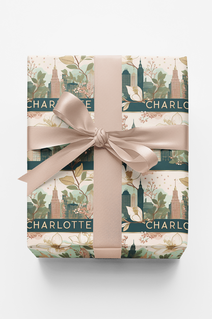 Charlotte – Modern Southern Elegance Wrapping Paper