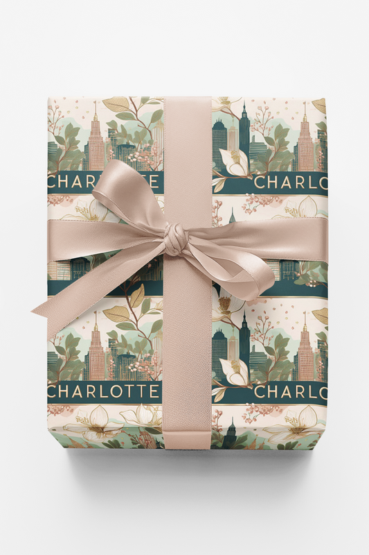 Charlotte – Modern Southern Elegance Wrapping Paper