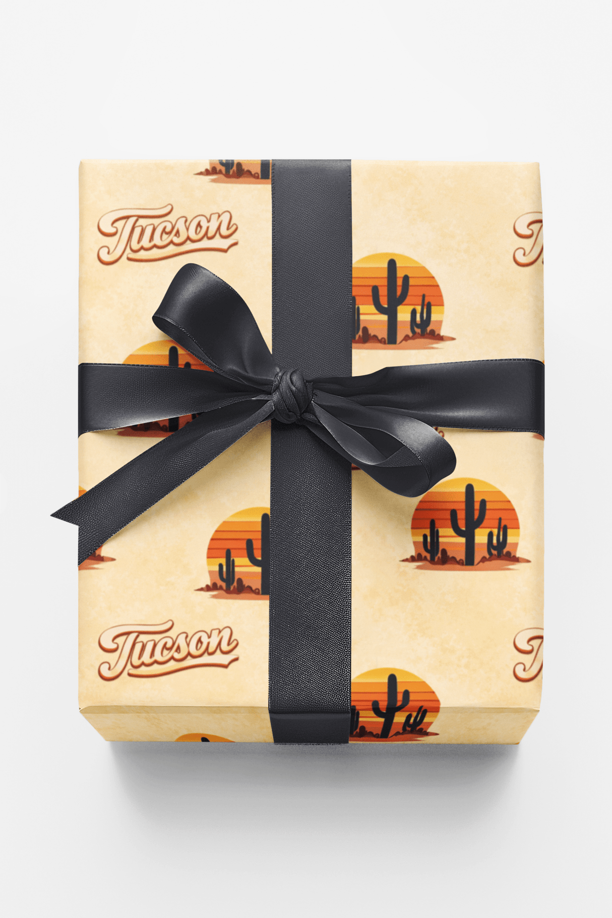 Tucson Desert Sunset - London Penny Gift Wrap