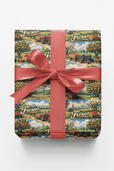 Fresno Farm & Fruit Flashback - London Penny Gift Wrap