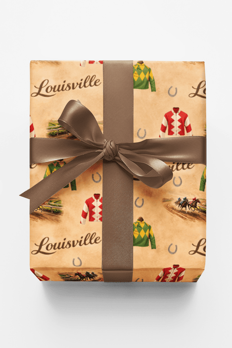 Louisville Derby Days - London Penny Gift Wrap