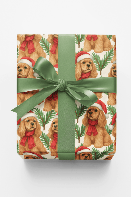 Snowy Hat, Merry Hush - London Penny Gift Wrap
