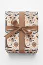 Fort Worth – Modern Western Heritage Wrapping Paper - London Penny Gift Wrap