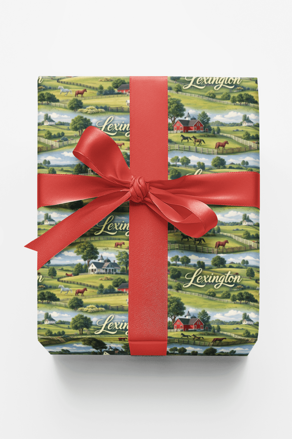 Lexington Bluegrass Glow - London Penny Gift Wrap