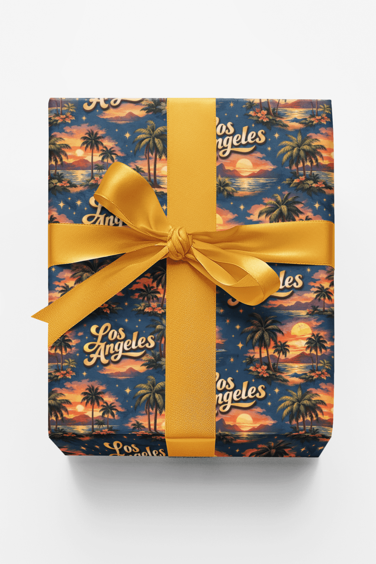 Los Angeles Sunset Blvd - London Penny Gift Wrap