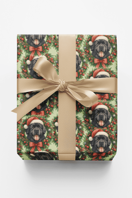 Garland Tides, Merry Giants - London Penny Gift Wrap