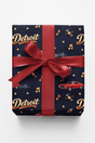 Detroit Motor City Memories - London Penny Gift Wrap