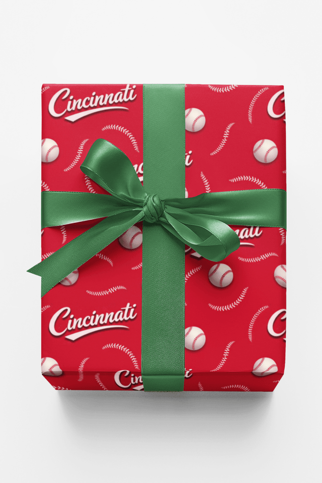 Cincinnati - London Penny Gift Wrap