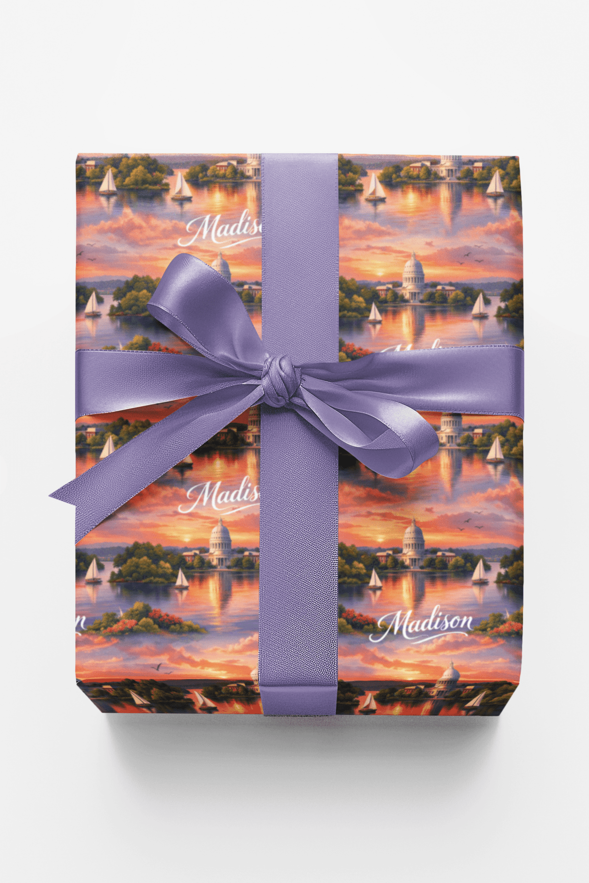 Madison Capitol Lakes - London Penny Gift Wrap