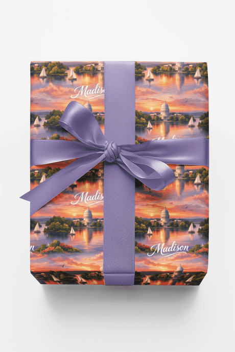 Madison Capitol Lakes - London Penny Gift Wrap