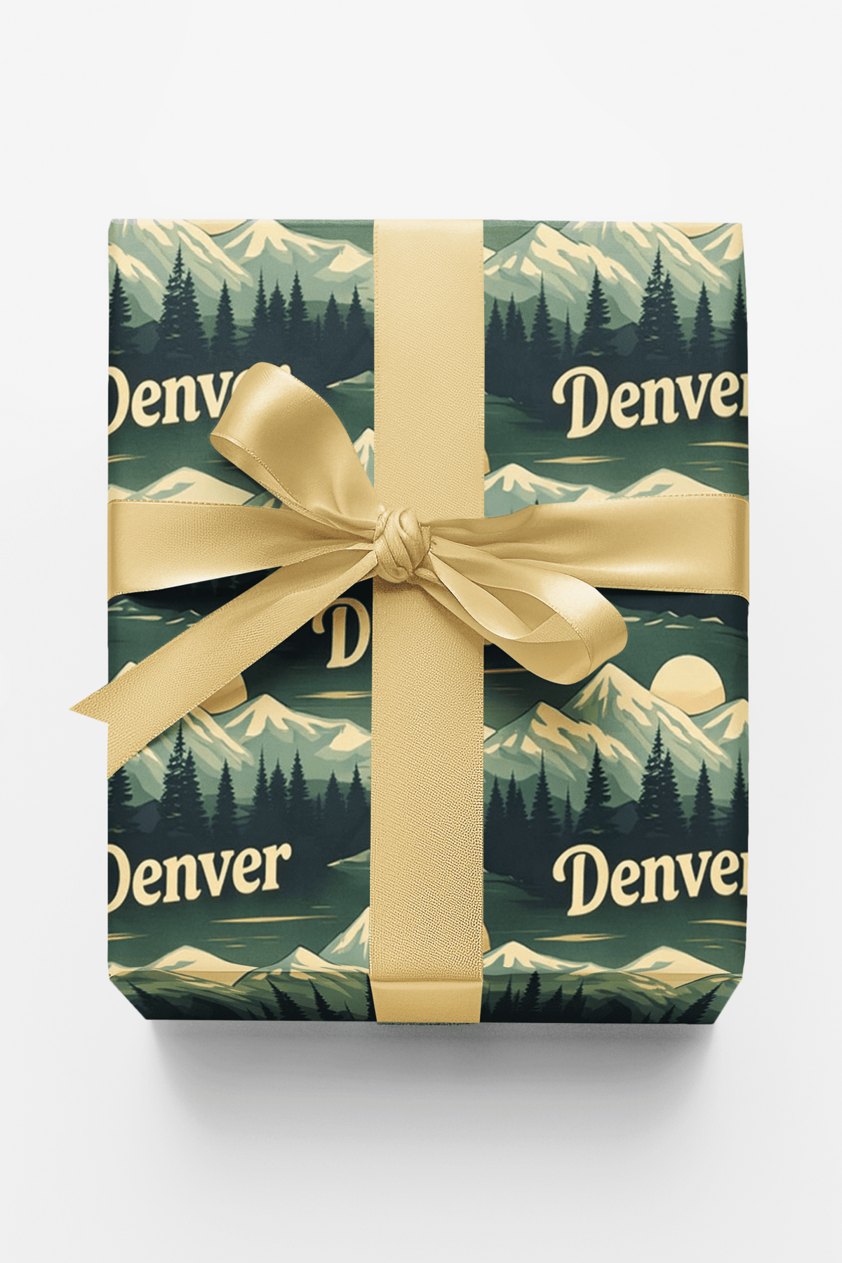 Denver — Alpine Horizon Wrapping Paper - London Penny Gift Wrap