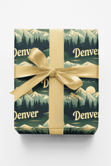 Denver — Alpine Horizon Wrapping Paper - London Penny Gift Wrap