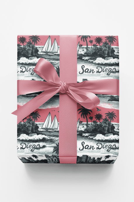 San Diego – Coastal Cool - London Penny Gift Wrap