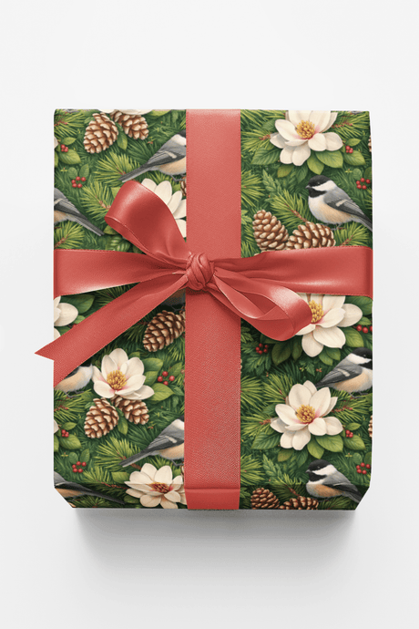 Maine Flora & Fauna - London Penny Gift Wrap