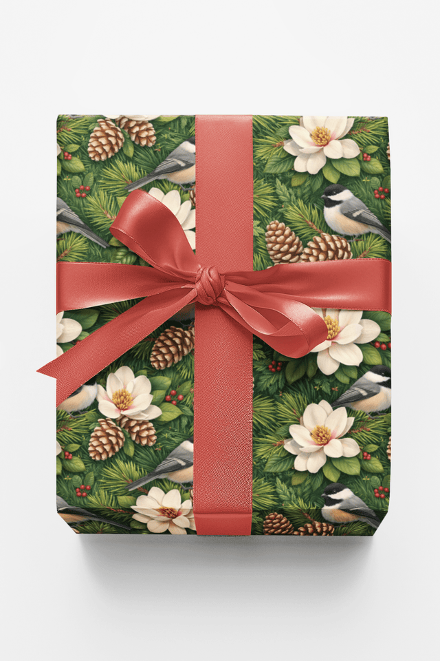 Maine Flora & Fauna - London Penny Gift Wrap