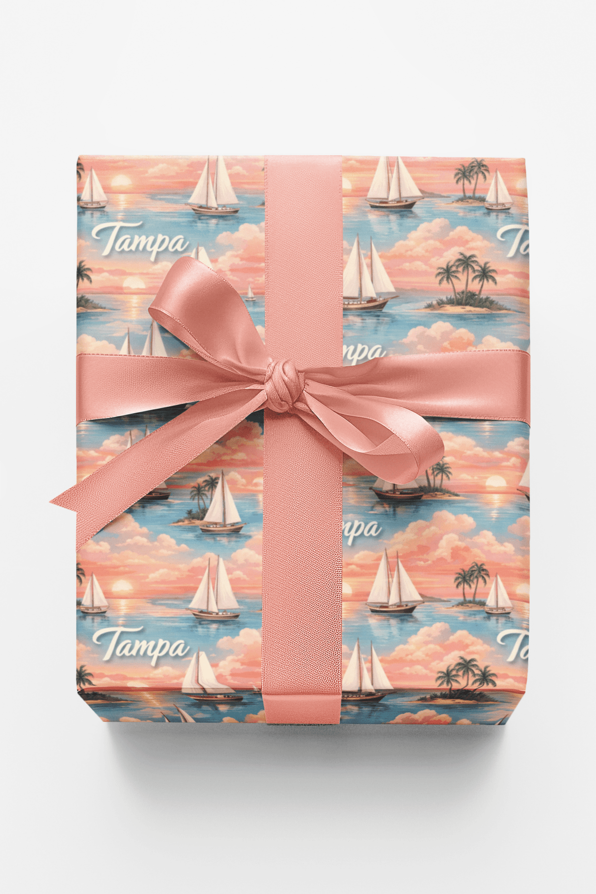 Tampa Bay Coastal Glow - London Penny Gift Wrap